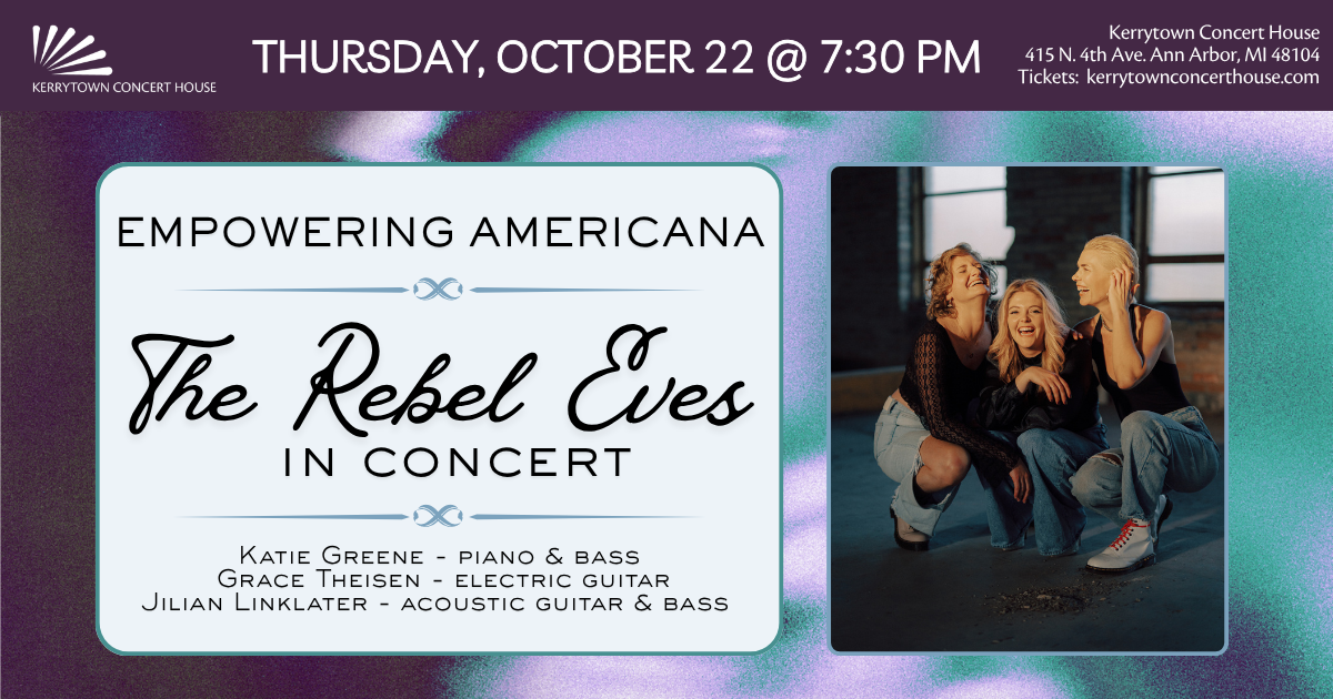 Empowering Americana: The Rebel Eves in Concert Thursday, October 22 @ 7:30 pm